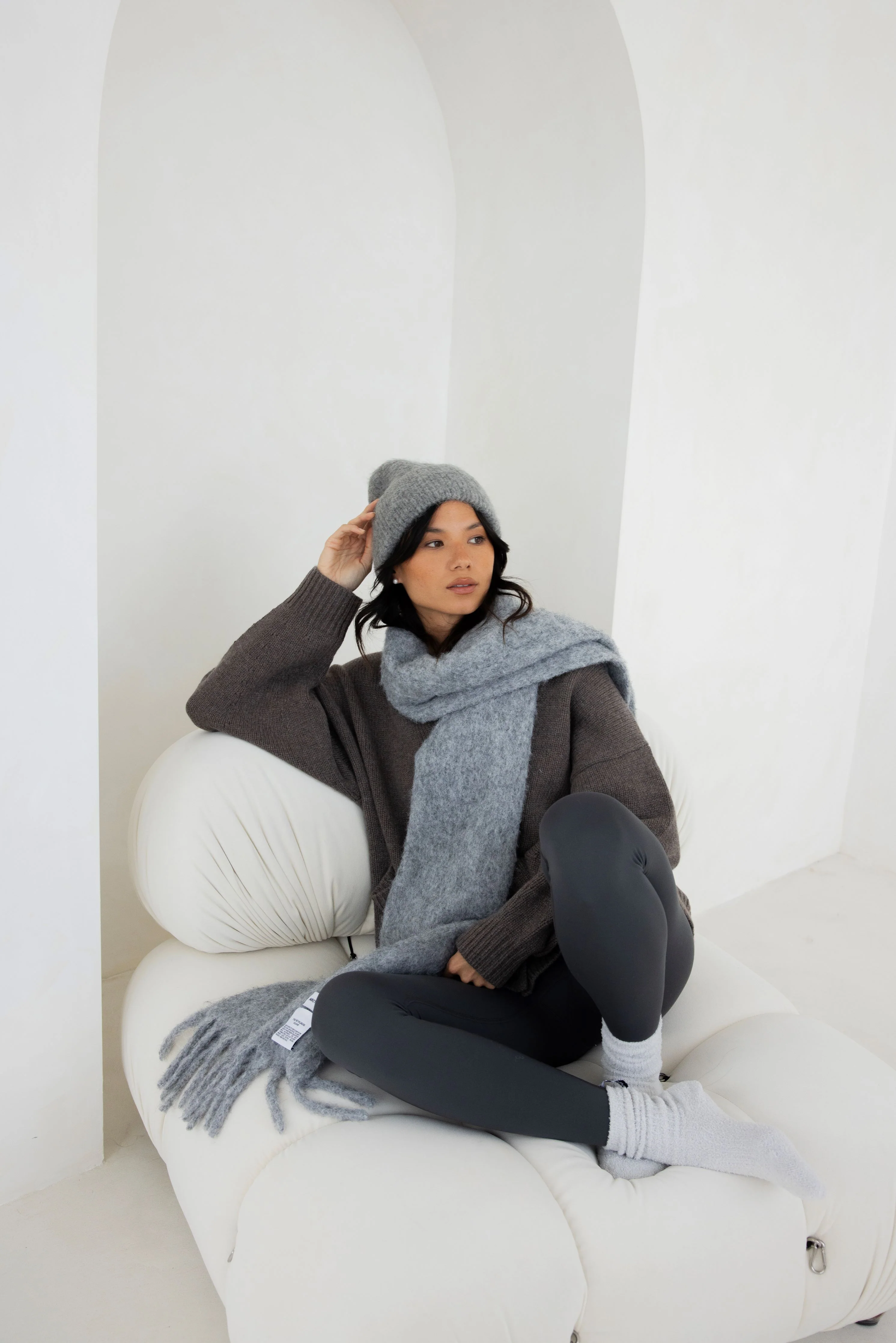 Cosy Socks - Grey - Image 4