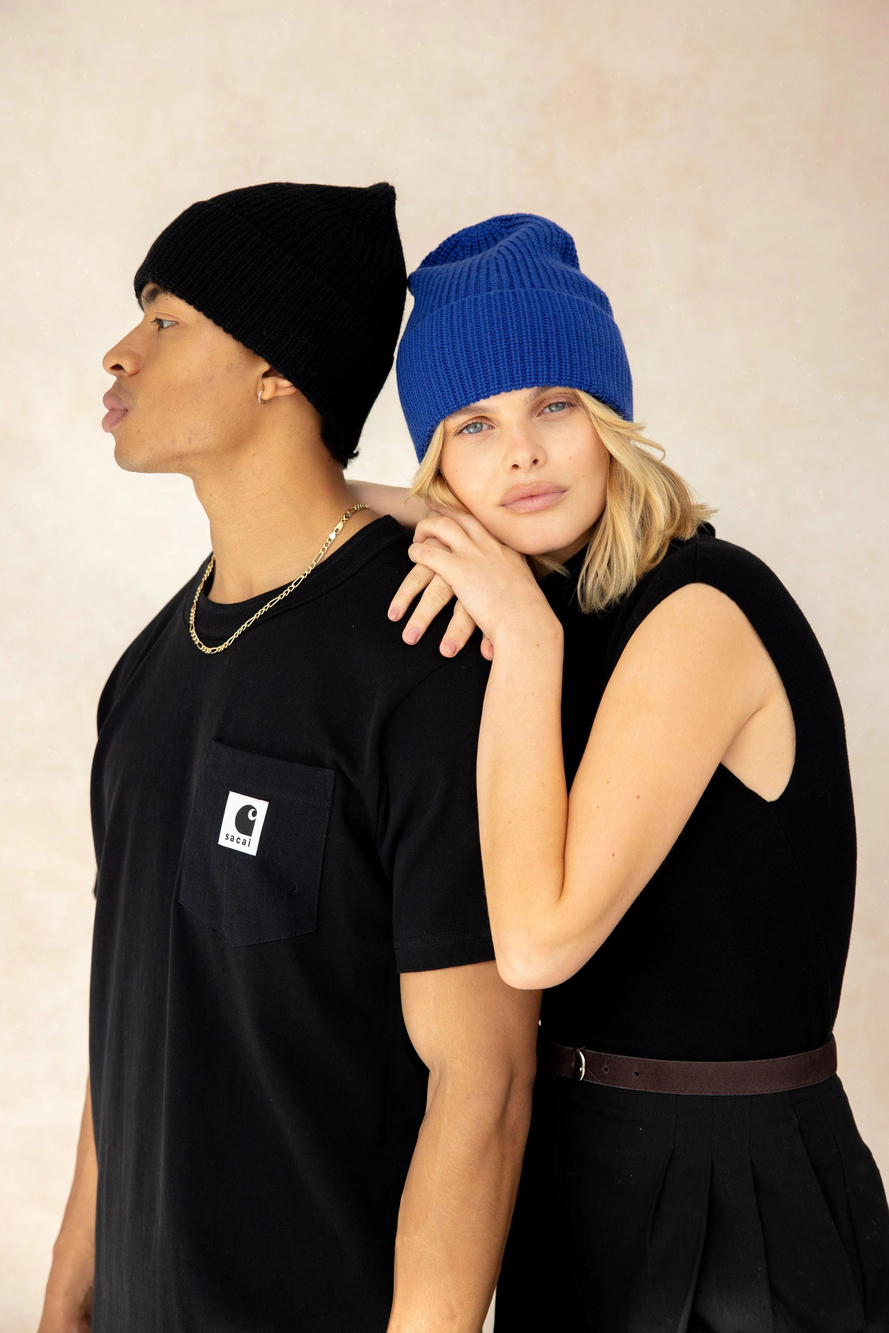The Merino Wool Beanie - Arctic Coal Black - Image 4