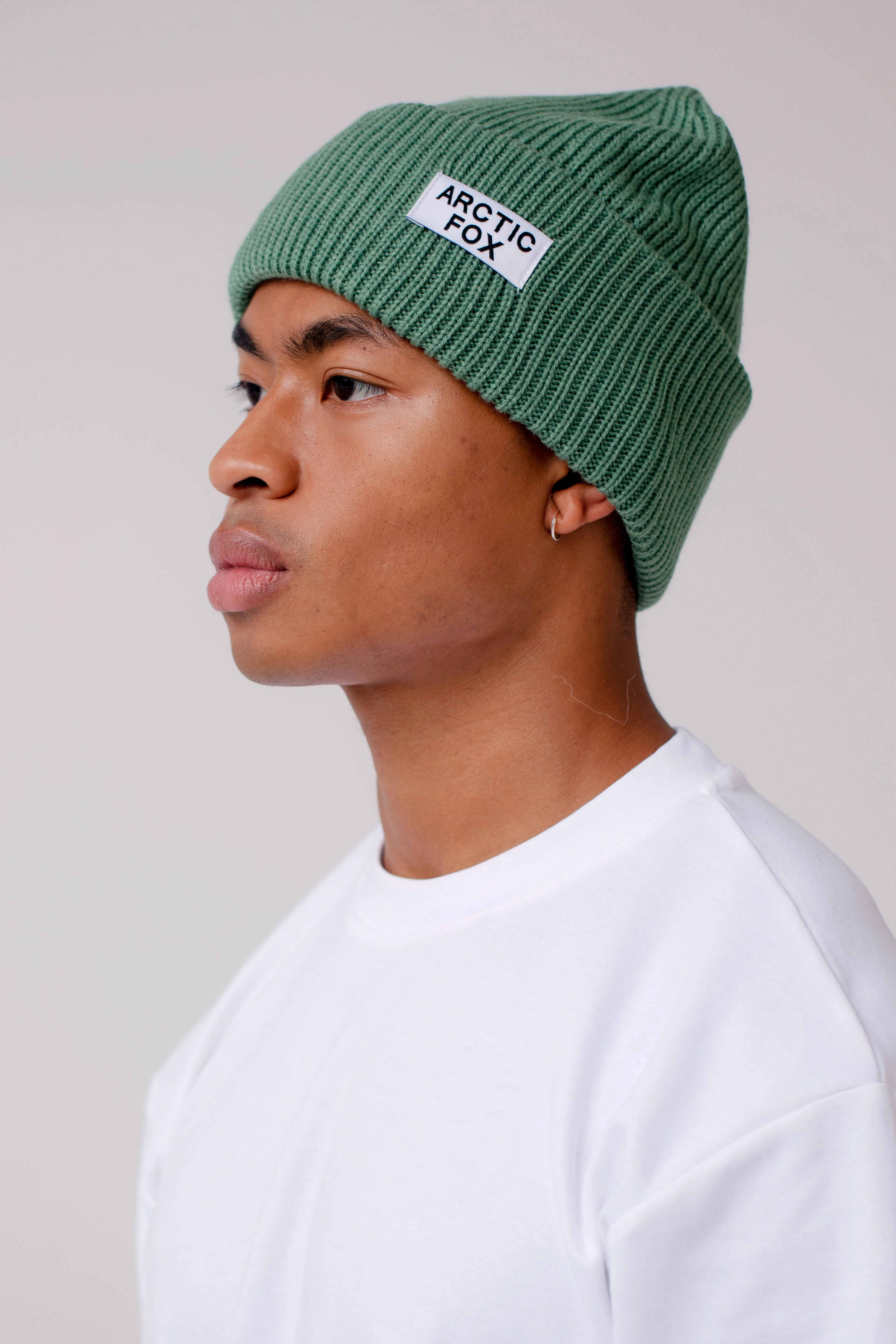 The Recycled Bottle Beanie - Forest Fern - Image 8