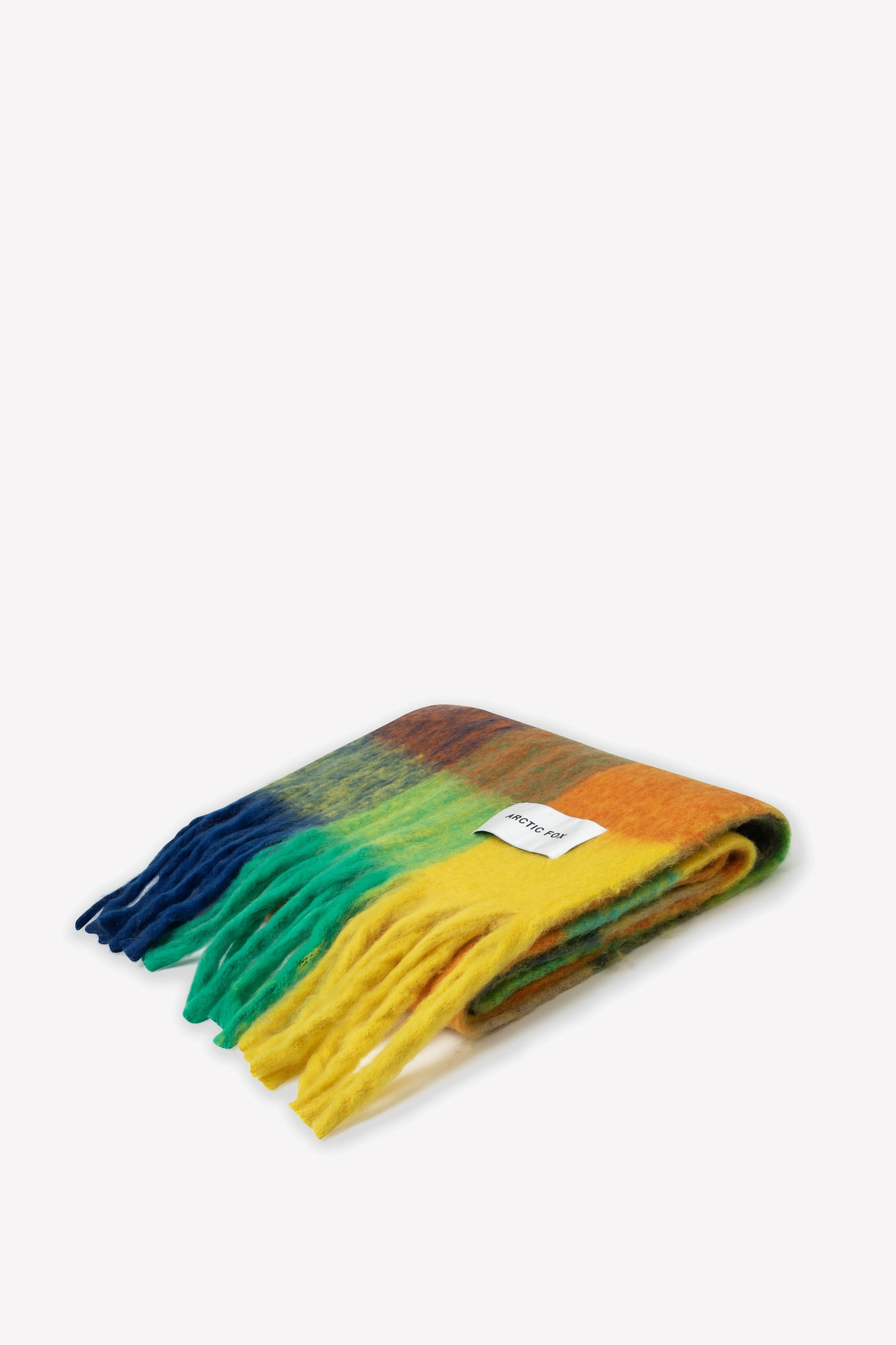 The Reykjavik Check Scarf - Nordic Skies - Image 3