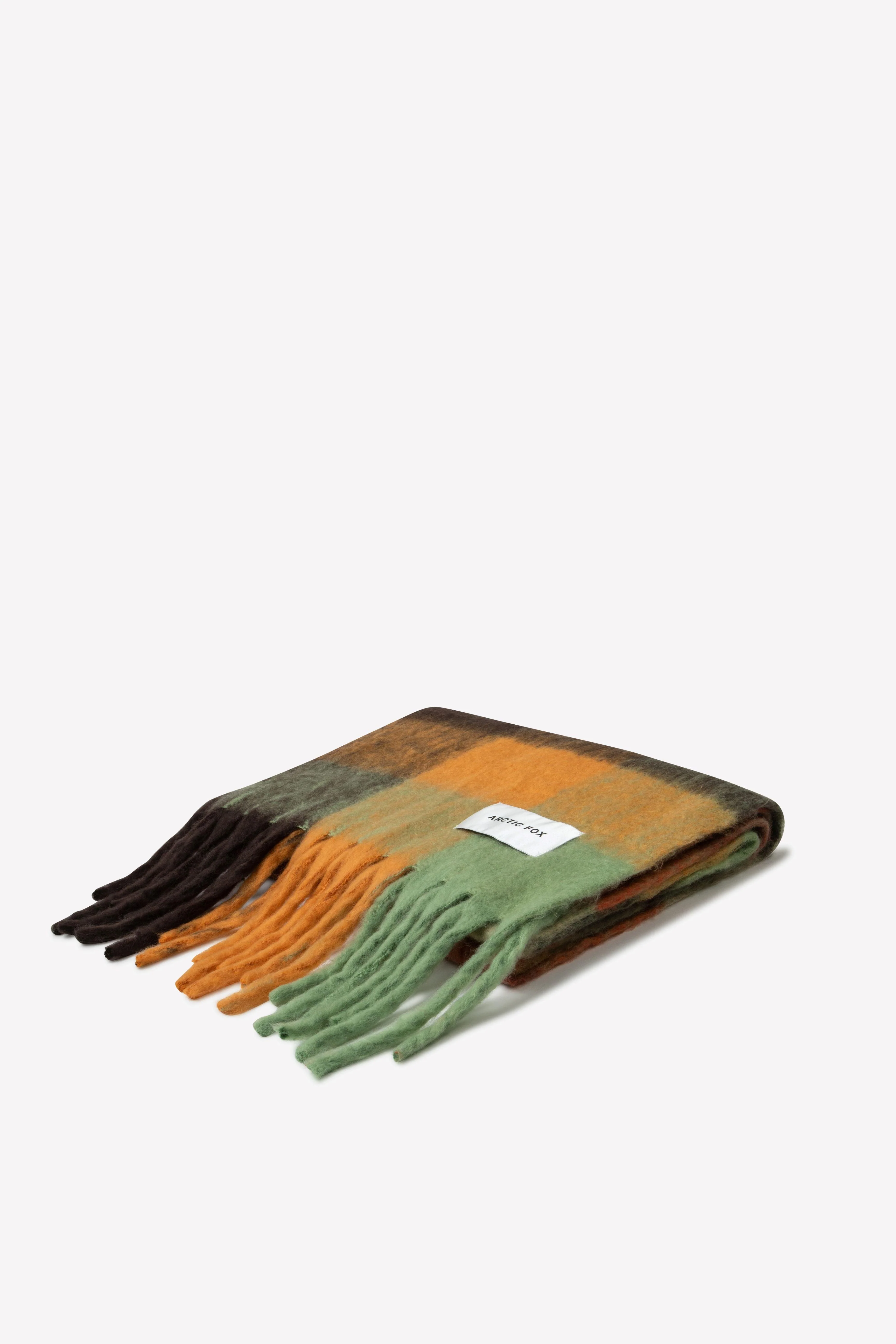 The Reykjavik Check Scarf - Kyoto Gardens - Image 3