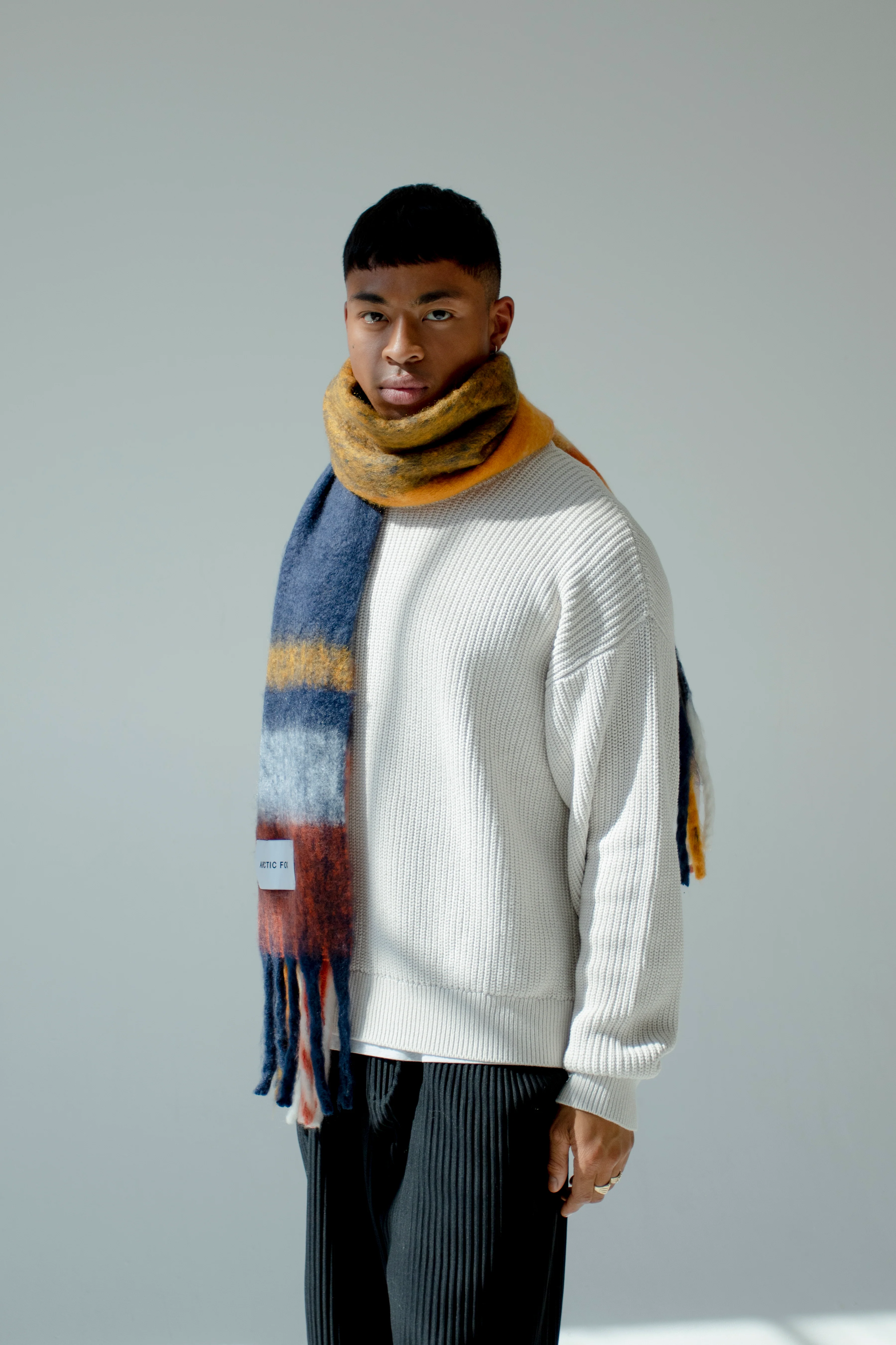 The Stockholm Scarf - Midnight Summer - Image 7